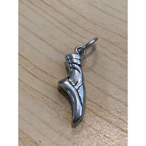 Ballet Shoe Sterling Silver Jewelry Charm #dance #ballerina